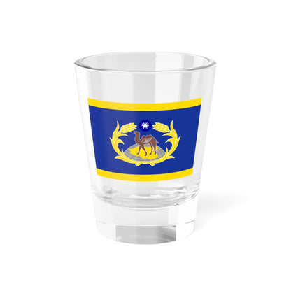 ROC CSF Deputy Commander-in-Chiefs Flag 1973 (China) Shot Glass 1.5oz 1.5oz - Go Mug Yourself
