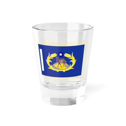 ROC CSF Unit Flag (China) Shot Glass 1.5oz 1.5oz - Go Mug Yourself