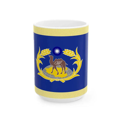 ROC CSF Unit Flag (China) White Coffee Mug 15oz - Go Mug Yourself