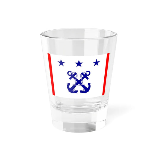 ROC Deputy Chiefs of General Staffs Flag 1947 (China) Shot Glass 1.5oz 1.5oz - Go Mug Yourself