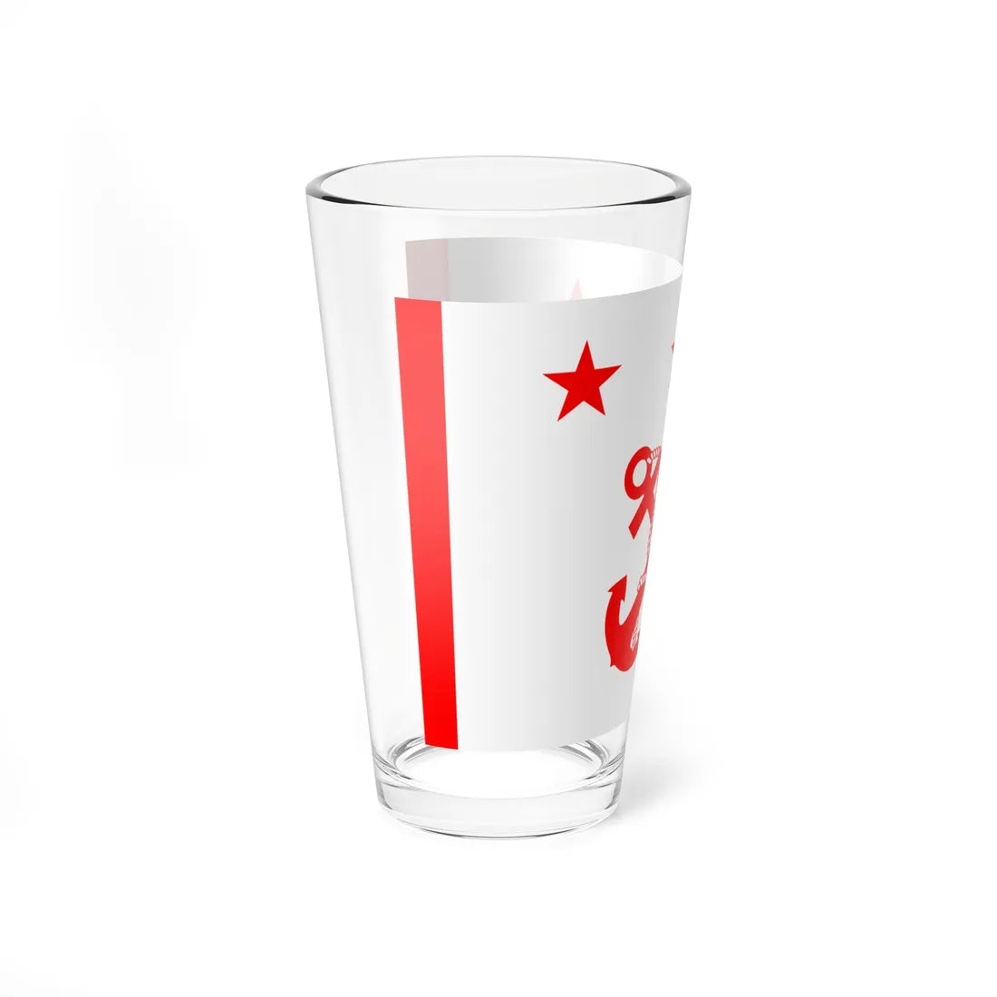ROC Deputy Minister of National Defense Flag 1947 (China) Pint Glass 16oz - Go Mug Yourself