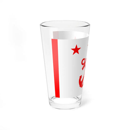 ROC Deputy Minister of National Defense Flag 1947 (China) Pint Glass 16oz - Go Mug Yourself