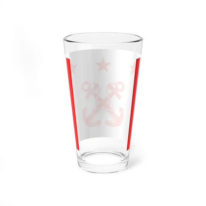 ROC Deputy Minister of National Defense Flag 1947 (China) Pint Glass 16oz - Go Mug Yourself