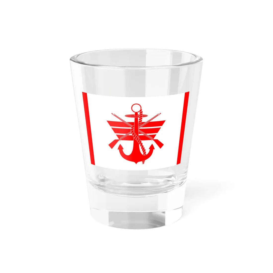 ROC Deputy Minister of National Defense Flag 1950 (China) Shot Glass 1.5oz 1.5oz - Go Mug Yourself