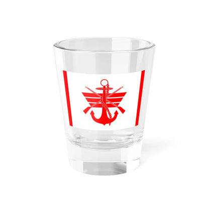 ROC Deputy Minister of National Defense Flag 1950 (China) Shot Glass 1.5oz 1.5oz - Go Mug Yourself