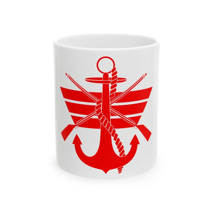 ROC Deputy Minister of National Defense Flag 1950 (China) White Coffee Mug 11oz - Go Mug Yourself