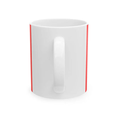 ROC Deputy Minister of National Defense Flag 1950 (China) White Coffee Mug - Go Mug Yourself