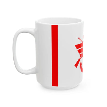 ROC Deputy Minister of National Defense Flag 1950 (China) White Coffee Mug - Go Mug Yourself