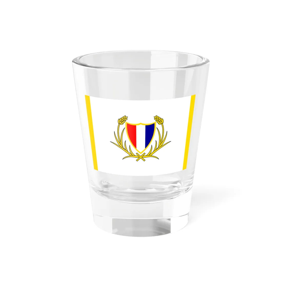 ROC Deputy Minister of National Defense Flag 1958 (China) Shot Glass 1.5oz 1.5oz - Go Mug Yourself