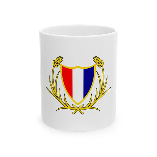 ROC Deputy Minister of National Defense Flag 1958 (China) White Coffee Mug 11oz - Go Mug Yourself