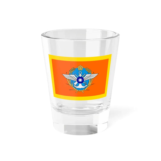 ROC General Chief of Staff of the Ministry of National Defense Flag (China) Shot Glass 1.5oz 1.5oz - Go Mug Yourself