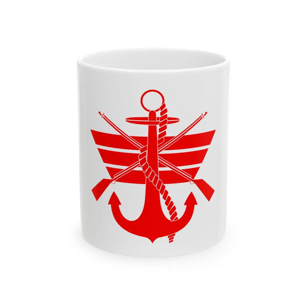 ROC Minister of National Defense Flag 1950 (China) White Coffee Mug 11oz - Go Mug Yourself