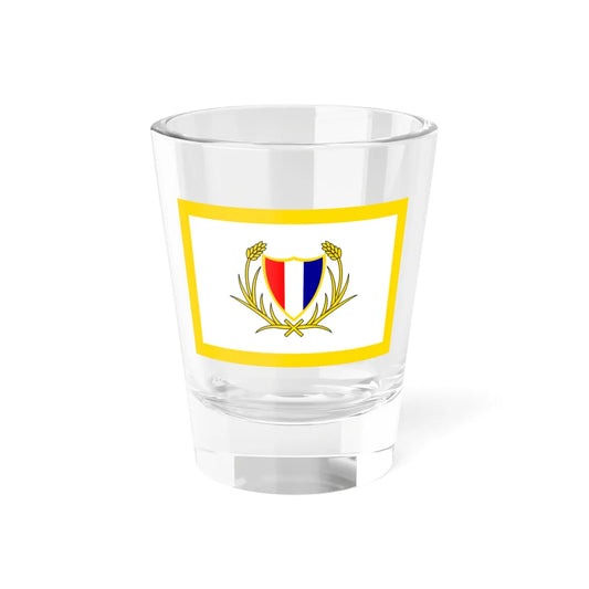 ROC Minister of National Defense Flag 1958 (China) Shot Glass 1.5oz 1.5oz - Go Mug Yourself