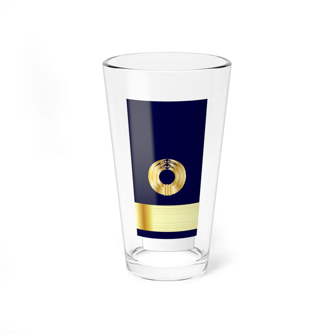ROC navy OF 6 1935 1956 (China) (Military Rank) Pint Glass 16oz 16oz - Go Mug Yourself