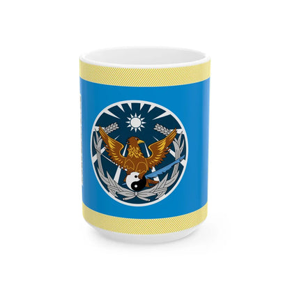 ROC NDU Air Command and Staff College Flag (China) White Coffee Mug 15oz - Go Mug Yourself