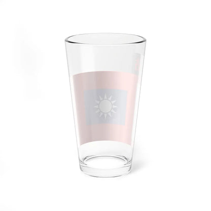 ROC NRA Logistics Troops Flag 1934 (China) Pint Glass 16oz - Go Mug Yourself