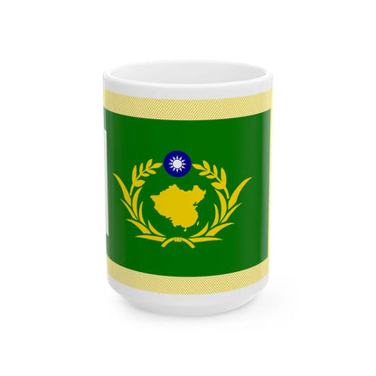 ROC RMF Unit Flag former (China) White Coffee Mug 15oz - Go Mug Yourself