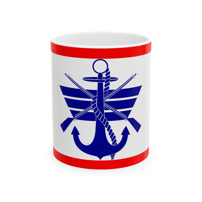ROC Vice Chief of General Staffs Flag 1952 (China) White Coffee Mug 11oz - Go Mug Yourself