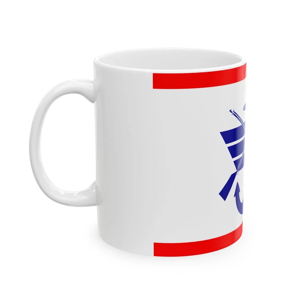 ROC Vice Chief of General Staffs Flag 1952 (China) White Coffee Mug - Go Mug Yourself