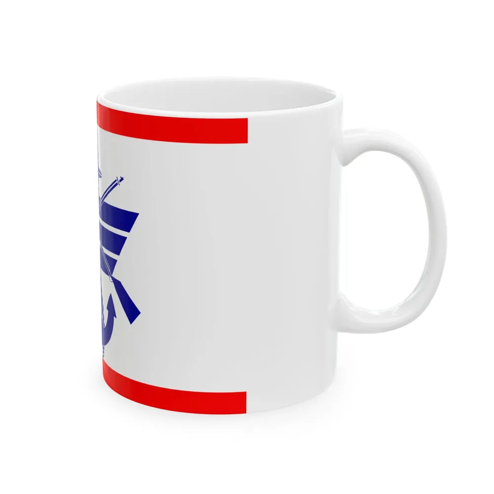 ROC Vice Chief of General Staffs Flag 1952 (China) White Coffee Mug - Go Mug Yourself