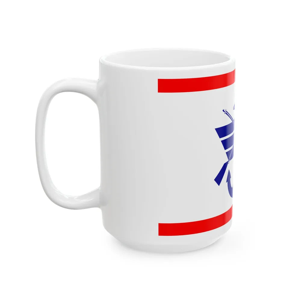 ROC Vice Chief of General Staffs Flag 1952 (China) White Coffee Mug - Go Mug Yourself