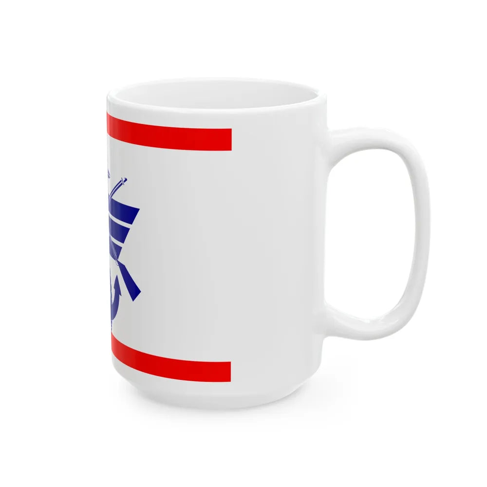 ROC Vice Chief of General Staffs Flag 1952 (China) White Coffee Mug - Go Mug Yourself