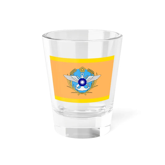 ROC Vice Chief of General Staffs Flag (China) Shot Glass 1.5oz 1.5oz - Go Mug Yourself