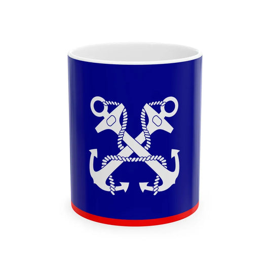 ROC Vice Minister of Marine Flag (China) White Coffee Mug 11oz - Go Mug Yourself