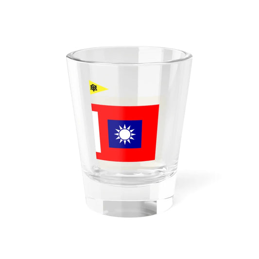 ROCA Airborne Flag 1953 (China) Shot Glass 1.5oz 1.5oz - Go Mug Yourself