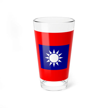 ROCA Battalion Flag 1934-Infantry (China) Pint Glass 16oz 16oz - Go Mug Yourself