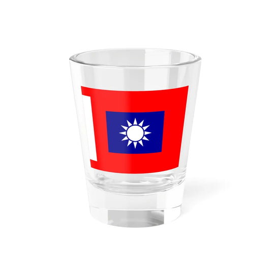 ROCA Battalion Flag 1934-Infantry (China) Shot Glass 1.5oz 1.5oz - Go Mug Yourself