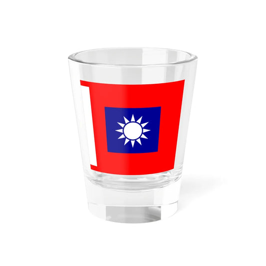 ROCA Battalion Flag 1953 (China) Shot Glass 1.5oz 1.5oz - Go Mug Yourself