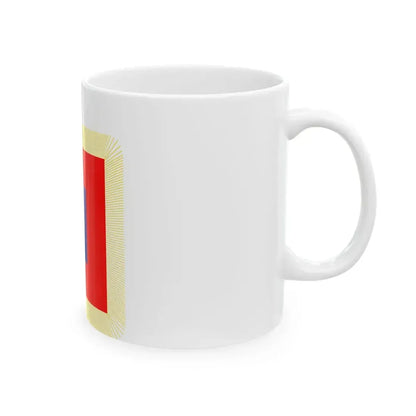 ROCA Brigade Flag 1953 (China) White Coffee Mug - Go Mug Yourself