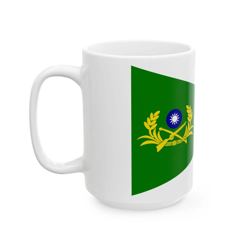 ROCA Colonels Flag 1964 (China) White Coffee Mug - Go Mug Yourself