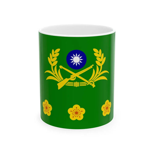 ROCA Colonels Flag (China) White Coffee Mug 11oz - Go Mug Yourself