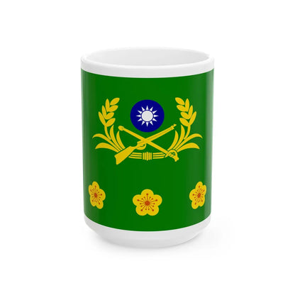 ROCA Colonels Flag (China) White Coffee Mug 15oz - Go Mug Yourself