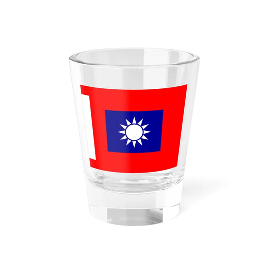 ROCA Company Flag 1934-Infantry (China) Shot Glass 1.5oz 1.5oz - Go Mug Yourself