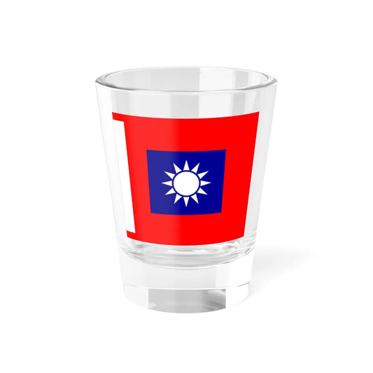 ROCA Company Flag 1953 (China) Shot Glass 1.5oz 1.5oz - Go Mug Yourself