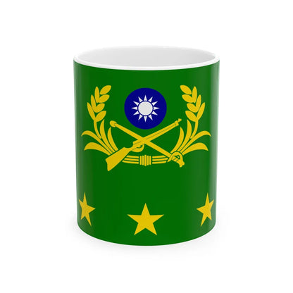 ROCA Generals Flag (China) White Coffee Mug 11oz - Go Mug Yourself
