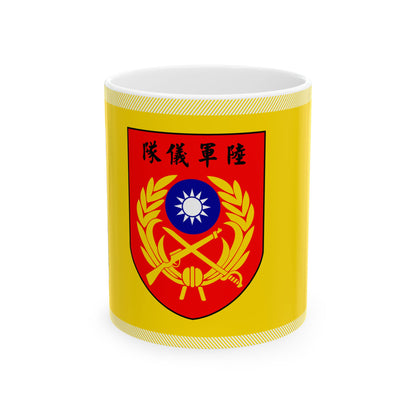 ROCA Honor Guard Flag (China) White Coffee Mug-11oz-Go Mug Yourself
