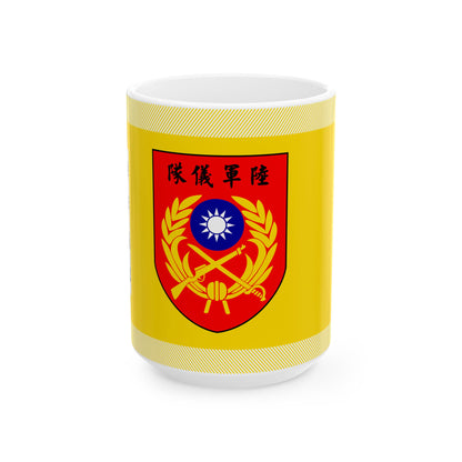 ROCA Honor Guard Flag (China) White Coffee Mug-15oz-Go Mug Yourself
