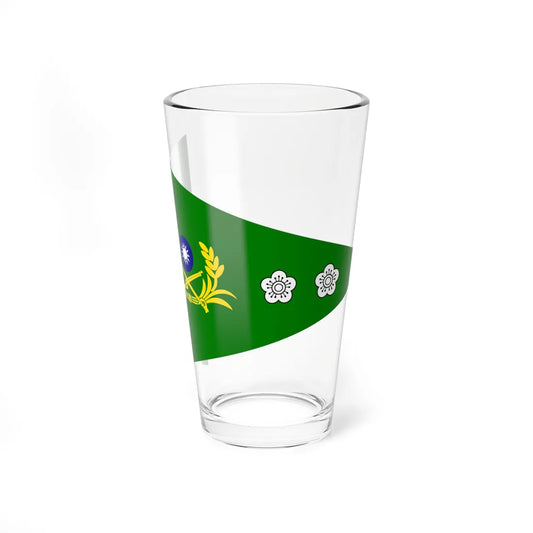ROCA Lieutenant Colonels Flag (China) Pint Glass 16oz 16oz - Go Mug Yourself