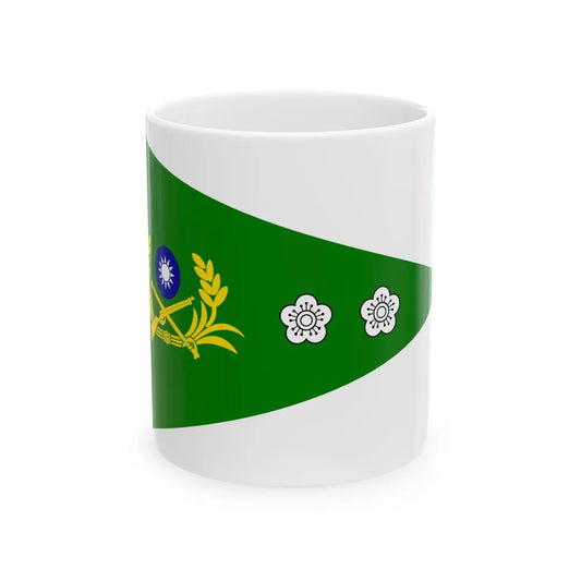 ROCA Lieutenant Colonels Flag (China) White Coffee Mug 11oz - Go Mug Yourself