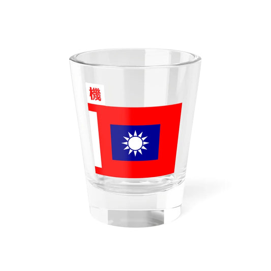ROCA Machine Gun Troops Flag 1934 (China) Shot Glass 1.5oz 1.5oz - Go Mug Yourself
