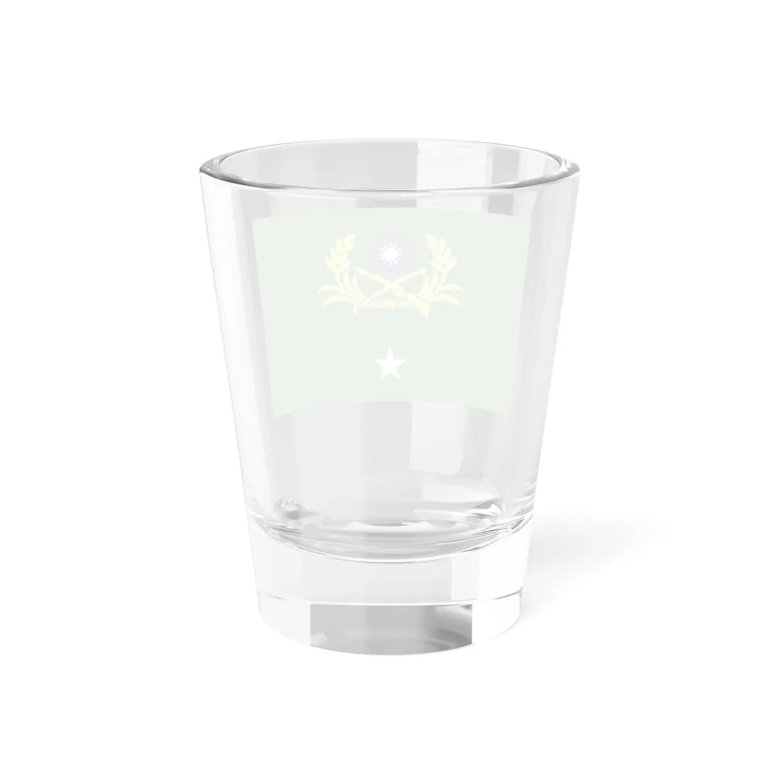 ROCA Major Generals Flag 1958 (China) Shot Glass 1.5oz - Go Mug Yourself