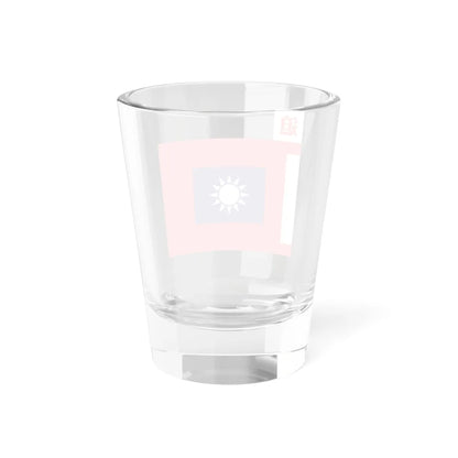 ROCA Mortar Troops Flag 1934 (China) Shot Glass 1.5oz - Go Mug Yourself