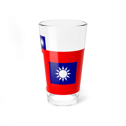 ROCA Political Warfare Flag 1934 (China) Pint Glass 16oz 16oz - Go Mug Yourself