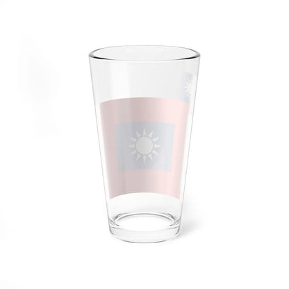 ROCA Political Warfare Flag 1934 (China) Pint Glass 16oz - Go Mug Yourself