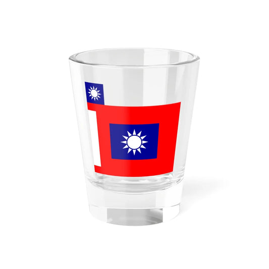 ROCA Political Warfare Flag 1934 (China) Shot Glass 1.5oz 1.5oz - Go Mug Yourself