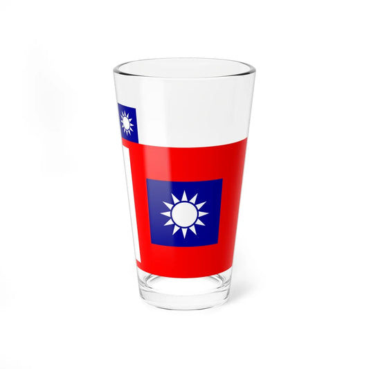 ROCA Political Warfare Flag 1935 (China) Pint Glass 16oz 16oz - Go Mug Yourself